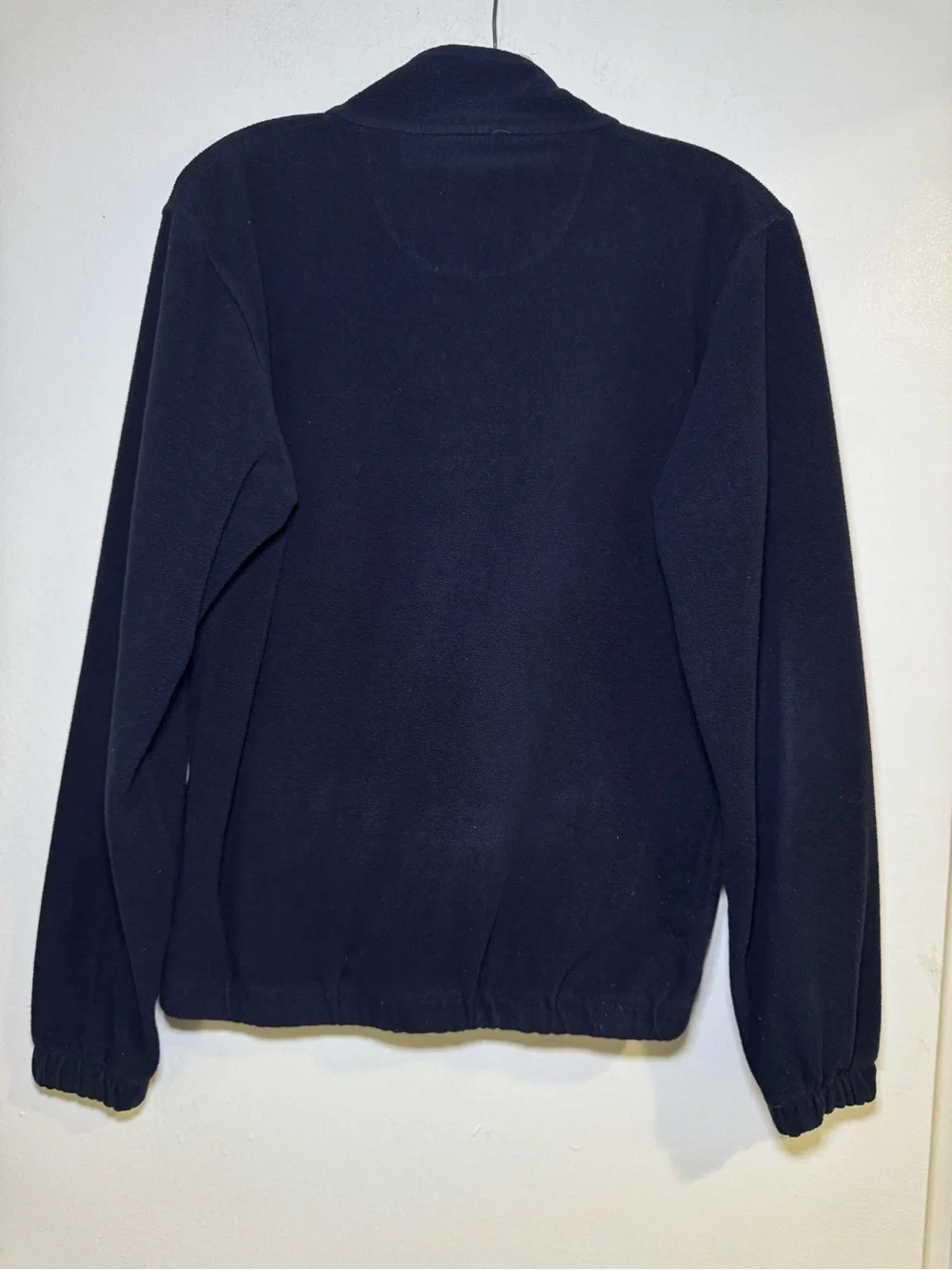 Harmony Public Schools Navy Fleece Jacket Size Youth XL full Zipper closure